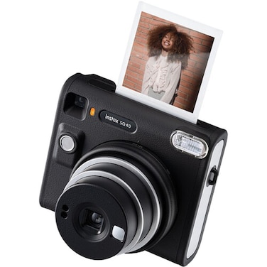 FUJIFILM INSTAX SQUARE SQ40 Instant Film Camera - Black (International Version)