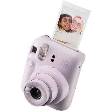 FUJIFILM INSTAX MINI 12 Instant Film Camera - Lilac Purple (International Version)