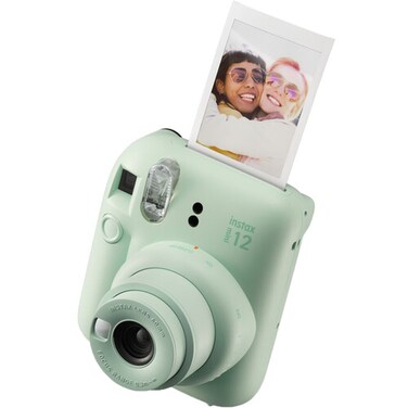 FUJIFILM INSTAX MINI 12 Instant Film Camera - Mint Green (International Version)