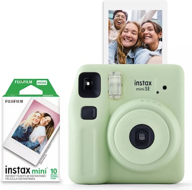 Fujifilm Instax Mini Se Instant (Bundle) Camera - Green (International version)