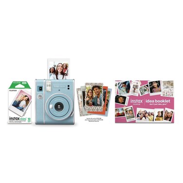 Fujifilm instax mini 40 Bundle Camera - Blue (International Version)
