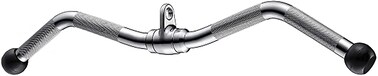 ULTIMAX 30-Inch Lat Pulldown Bar Attachment &ndash; Heavy-Duty Gym Equipment for Lat Pulldowns, Tricep Press Downs, &amp; Curls with Non-Slip Grip &amp; Revolving Hanger