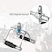 ULTIMAX Cable Machine Attachment - 360&deg; Steel Swivel Rowing Handle for Gym &amp; Home Workouts, Non-Slip V Bar Exercise Handle, Durable Weightlifting Accessory for Pull Downs &amp; Rows