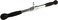 ULTIMAX 20-Inch Deluxe Revolving Barbell Bar - Solid Steel Tricep Press Down Bar with Rubber Handgrips &amp; Hanger, Multi-Exercise Cable Attachment