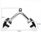 ULTIMAX V-Shaped Tricep Press Down Bar - Cable Attachments for Multi Gym   Pro Tricep U-Bar Multi-Exerciser for Strength Training