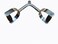 ULTIMAX V-Shaped Tricep Press Down Bar - Cable Attachments for Multi Gym   Pro Tricep U-Bar Multi-Exerciser for Strength Training