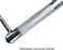 ULTIMAX Double D Row Handle for Cable Machines &ndash; V Bar Cable Attachment with 360&deg; Steel Swivel, Non-Slip &amp; Durable Gym Handle
