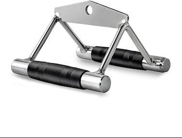 ULTIMAX Cable Machine Attachment - Rowing Machine Handles &amp; Pull Down Exercise Handle Set for Home Gym Workouts