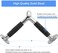 ULTIMAX V Bar Cable Attachment - Durable Gym Cable Machine Handle with 360&deg; Steel Swivel &amp; Non-Slip Grip