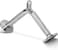 ULTIMAX V-Shaped Bar Cable Attachment for Gym - Durable Chrome Handle with 360&deg; Steel Swivel &amp; Non-Slip Grip for Cable Machines