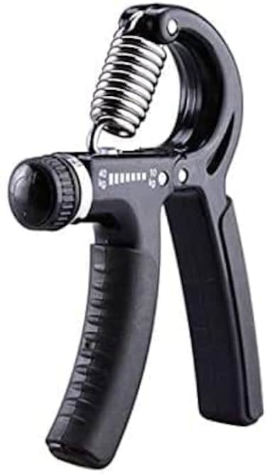 ULTIMAX Adjustable Hand Grip Strengthener (5-40 kg)   Non-Slip Grip Strength Trainer for Muscle Building &amp; Hand Strength &ndash; Assorted Colors