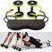 ULTIMAX Ab Wheel Roller &ndash; No-Noise Revoflex Extreme Multifunctional Ab Roller for Core Workout, Easy-to-Use Abs Exerciser &amp; Body Shaping Training System for Home Gym Fitness Equipment