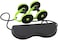 ULTIMAX Ab Wheel Roller &ndash; No-Noise Revoflex Extreme Multifunctional Ab Roller for Core Workout, Easy-to-Use Abs Exerciser &amp; Body Shaping Training System for Home Gym Fitness Equipment