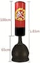 ULTIMAX 165cm Professional Boxing Punching Stand   MMA, Home Gym &amp; Training Equipment for Boxing &amp; Exercise