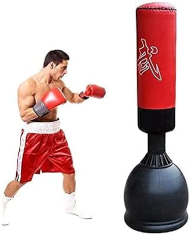 ULTIMAX 165cm Professional Boxing Punching Stand   MMA, Home Gym &amp; Training Equipment for Boxing &amp; Exercise
