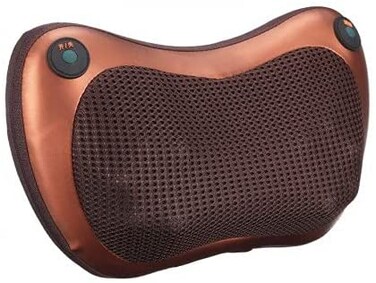 ULTIMAX Deep Tissue Kneading Massager &ndash; Shiatsu Neck, Shoulder, and Back Massage Pillow with Heat, Muscle Pain Relief for Lower Back, Legs, and More &ndash; Perfect for Home, Office, and Car Relaxation.