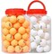 ULTIMAX 60 Pcs Professional Table Tennis Balls - White Ping Pong Balls for Competition, Training &amp; Advanced Play   Durable Table Tennis Accessories
