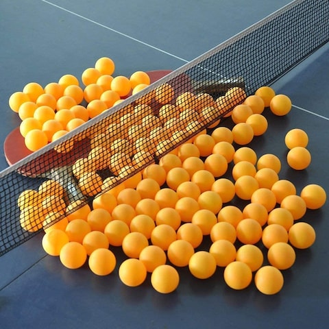 ULTIMAX 60 Pcs Professional Table Tennis Balls - White Ping Pong Balls for Competition, Training &amp; Advanced Play   Durable Table Tennis Accessories
