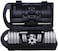 ULTIMAX Adjustable Dumbbell Set 10kg &ndash; Chrome Plated Iron Dumbbell Kit for Home Gym, Fitness &amp; Strength Training