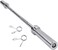 ULTIMAX 60&rdquo; Olympic Barbell Bar Set with 300LB Weight Capacity, 2&rdquo; Weight Plate Compatibility &amp; Spring Collars for Powerlifting &amp; Weightlifting