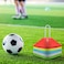 ULTIMAX 25-Pack Agility Training Cones &ndash; Multicolor Flexible &amp; Durable Soccer, Football, Basketball Field Markers &amp; Spot Markers for Training