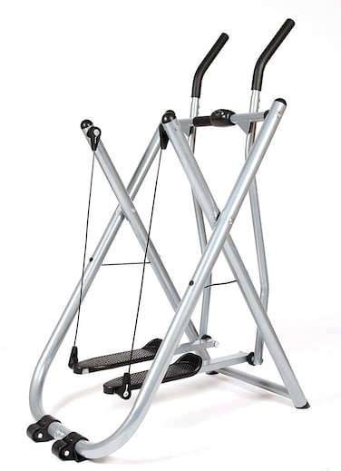 ULTIMAX Air Walker Elliptical Trainer &ndash; Best Elliptical Machine for Home Gym   Fitness Equipment, Cardio Dual Trainer &amp; Upright Exercise Bike