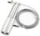 ULTIMAX Adjustable Jump Rope - Silver   Fitness Workout &amp; Exercise Training Gear