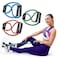 ULTIMAX Figure 8 Resistance Band for Arms &amp; Chest Expander, Yoga Fitness Elastic Pulling Rope - Assorted Colors