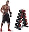 ULTIMAX A-Frame Dumbbell Weight Rack   6-Pair Compact Dumbbell Holder for Home &amp; Gym Fitness Storage