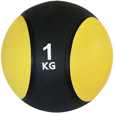 ULTIMAX 1KG Rubber Medicine Ball - Durable Bounce Exercise Ball for Strength Training &amp; Crossfit