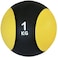 ULTIMAX 1KG Rubber Medicine Ball - Durable Bounce Exercise Ball for Strength Training &amp; Crossfit
