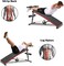 ULTIMAX Adjustable Sit-Up Bench   Home Gym Ab Workout, Fitness Training &amp; Core Exercise Bench