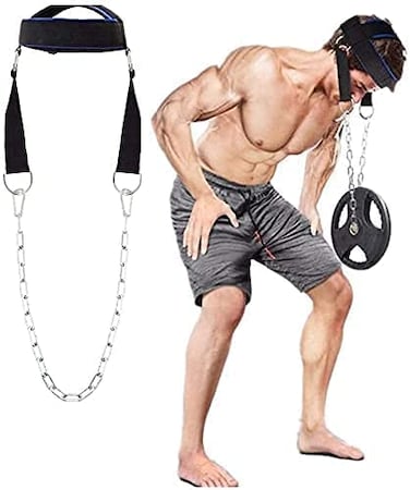 ULTIMAX Neck Harness &ndash; Premium Neck Trainer for Weight Lifting, Strength Training &amp; Gym Workouts