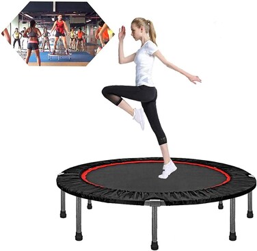 ULTIMAX 40-Inch Folding Trampoline   Portable Fitness Rebounder for Home &amp; Gym Workouts