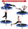 ULTIMAX 40" Foldable Mini Fitness Trampoline &ndash; Rebounder for Home Workouts &amp; Cardio