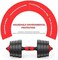 ULTIMAX 10kg Dumbbell and Barbell Set &ndash; Adjustable Weight Set for Home Gym, Strength Training, and Muscle Building