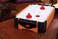 ULTIMAX 22-Inch Mini Table Top Air Hockey Game &ndash; Compact Arcade-Style Air Hockey Table for Kids &amp; Adults