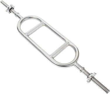 ULTIMAX 30mm Dumbbell Olympic Super Curl Bar for Weightlifting &amp; Strength Training