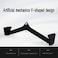 ULTIMAX 5-Piece Bodybuilding Workout Equipment Set - V-Shaped Handle, Tricep Press Down Bar &amp; LAT Pull Down Bar Attachment