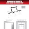 ULTIMAX Heavy-Duty Doorway Pull-Up Bar &ndash; Upper Body Workout &amp; Chin-Up Bar