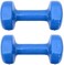 ULTIMAX Deluxe Vinyl Dumbbell Set &ndash; 2 x 6KG Hand Weights for Home Gym &amp; Strength Training