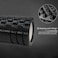 ULTIMAX EVA Foam Roller   35cm Gym &amp; Physio Massage Roller   Deep Tissue Muscle Massager for Fitness &amp; Yoga &ndash; Black