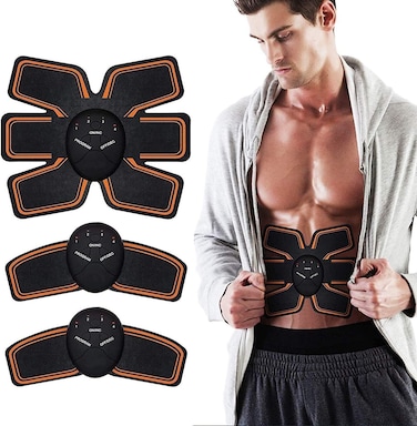 ULTIMAX Abs Stimulator &ndash; Fat Burning Waist Trainer &amp; Abdominal Muscle Toner for Core Strength