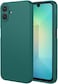 Liquid Silicone Back Cover Case for Samsung Galaxy A07 5G,  Soft Micro-Fibre Lining Inside  Camera Protection Bump   Shockproof Back Cover Case for Samsung A07 5G (Green)