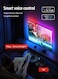 TV LED Backlights Strip Lights with HDMI 2.0 with Sync Box &amp; Music 4K HDR HDMI strip for 55-65 Inch TVs