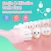 Seago Kids Electric Toothbrushes, Childrens electric toothbrush with Magnetic Charging, LED Observing Light, 8 Toothbrush Heads, Once Full Charger for 60 Days, For Ages 3+ Boys Girls SG-2139(Pink)