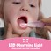 Seago Kids Electric Toothbrushes, Childrens electric toothbrush with Magnetic Charging, LED Observing Light, 8 Toothbrush Heads, Once Full Charger for 60 Days, For Ages 3+ Boys Girls SG-2139(Pink)