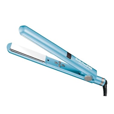 مكواة فرد الشعر BaBylissPRO Nano Titanium، مكواة فرد شعر رقمية مقاس 1 بوصة للحصول على نتائج احترافية تناسب جميع أنواع الشعر