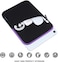 Lacdo Tablet Sleeve Case for 13 inch New iPad Pro M5 M4 2025-2024 13 inch iPad Air M3 M2 2025-2024 12.9" iPadPro 6 5 4 3 2022-2018 with Magic Keyboard and Smart Keyboard Folio Protective Bag Purple