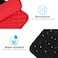 Lacdo Tablet Sleeve Case for 13 inch New iPad Pro M5 M4 2025-2024 13 inch iPad Air M3 M2 2025-2024 12.9" iPadPro 6 5 4 3 2022-2018 with Magic Keyboard and Smart Keyboard Folio Protective Bag Red